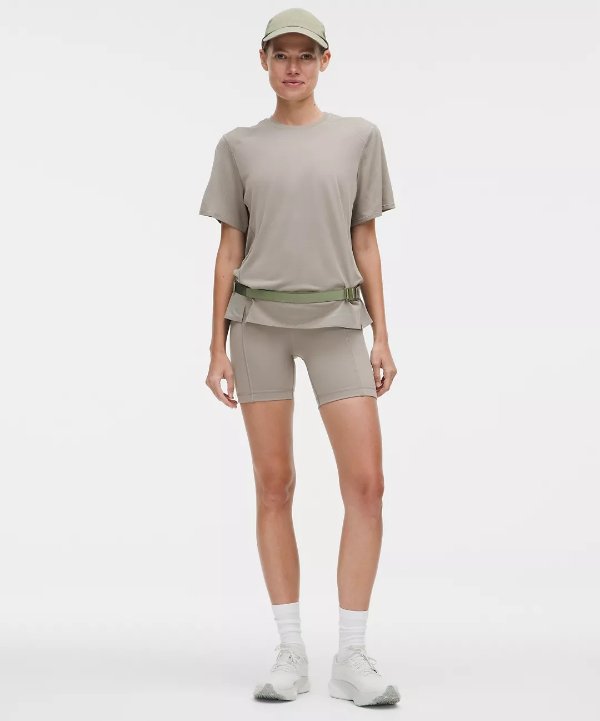 Lululemon Swift Speed 高腰短裤 6英寸