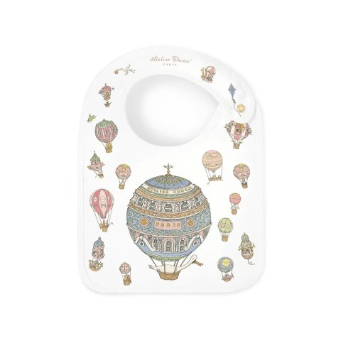 Atelier Choux Paris 热气球缎面围兜