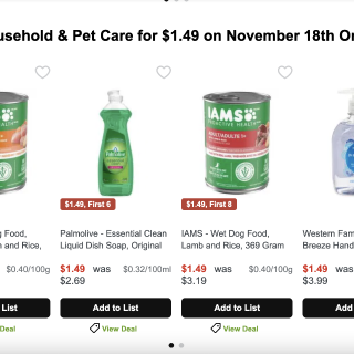 Save-On-Foods穷鬼日1.49...