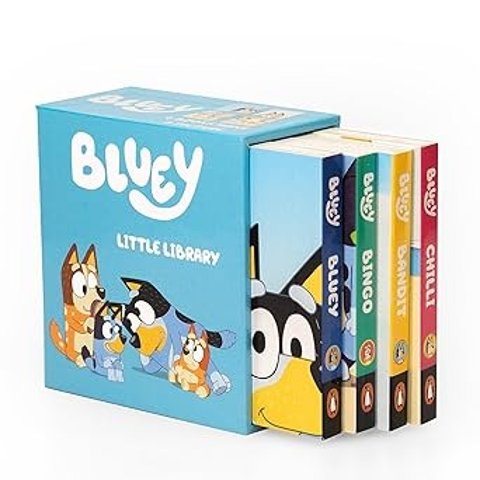 Bluey: Little Library 小小图书馆 4书套装