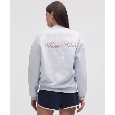 Tennis Club 加厚抓绒卫衣