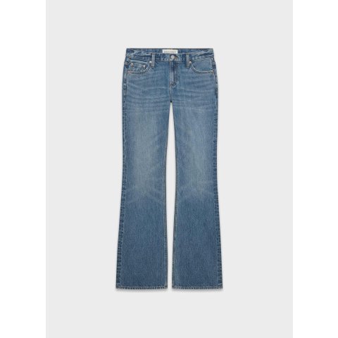 Denim Forum 低腰喇叭牛仔裤