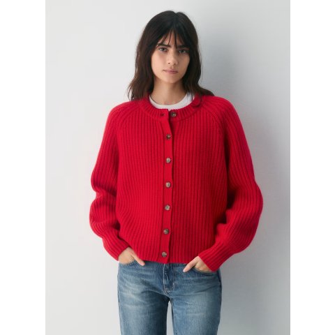 Lantern 羊毛羊绒开衫