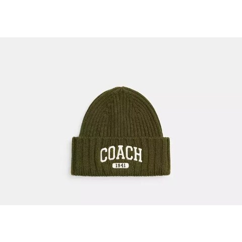 Coach 1941 毛线刺绣帽