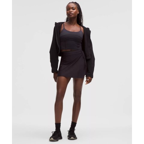 Satin 高腰芭蕾裹裙