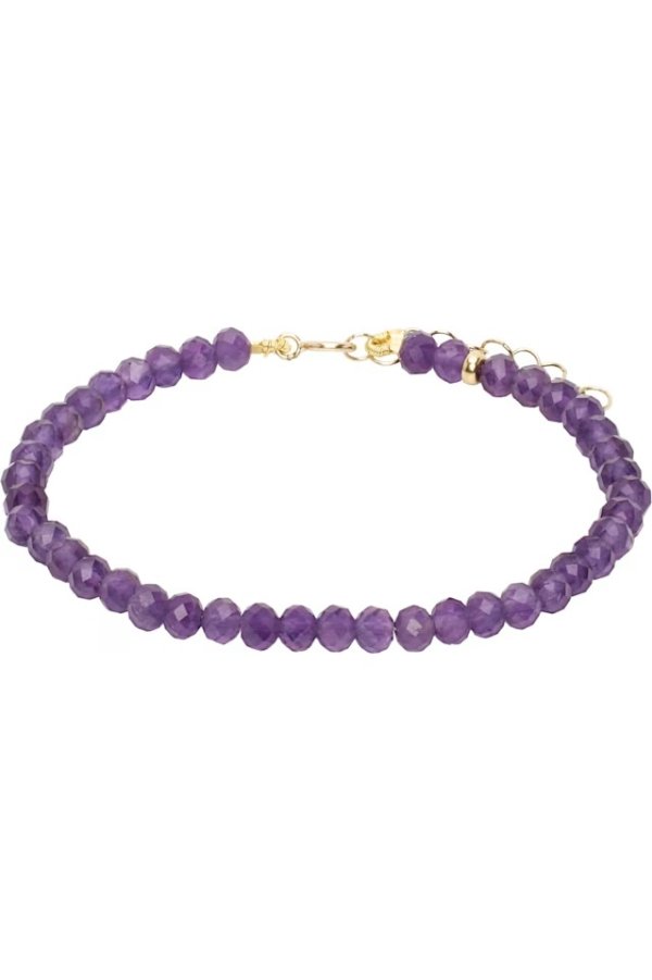 Purple 二月紫水晶手链