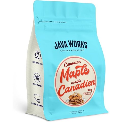 Java Works 枫糖中度烘焙咖啡豆 340克