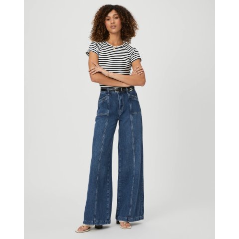 Portia 宽腿牛仔裤