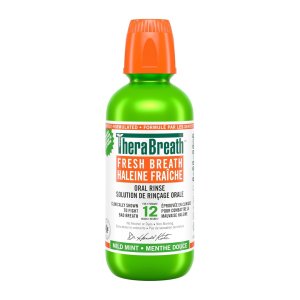 TheraBreath清新口气口腔漱口水 - 温和薄荷味 473ml