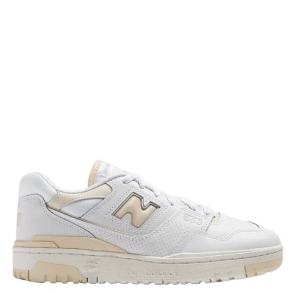 New Balance 550 白色皮革休闲鞋