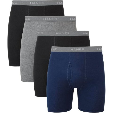 Hanes Boxer Brief 4条装