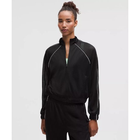 Mesh 全拉链训练夹克