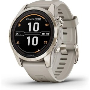 fenix 7S Pro 蓝宝石太阳能沙色手表