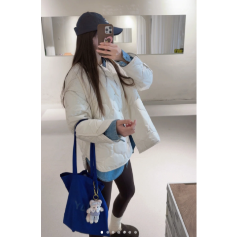 Quilted 填充夹克 保暖款