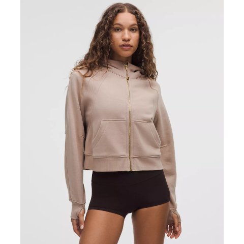 Scuba 宽松连帽拉链衫