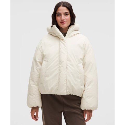 Lululemon600df充绒Bubble-Hem 600蓬松羽绒夹克