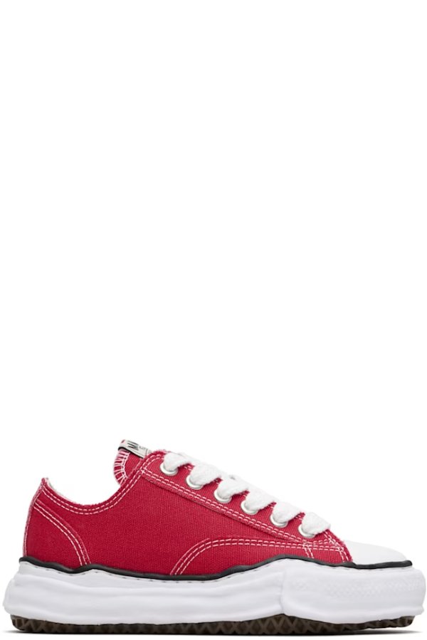 Peterson OG Sole 帆布低帮鞋 红色