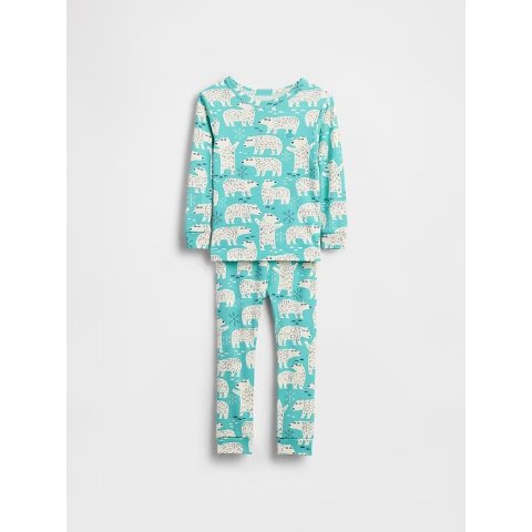 幼儿有机棉睡衣2件套