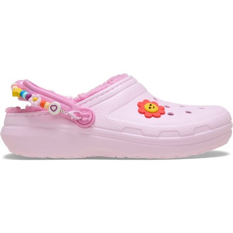 Crocs娃一定喜欢Crocs 雏菊加绒童鞋