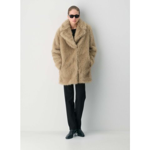 Verbier Arctic 仿皮草大衣