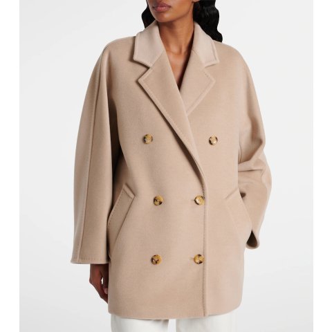 Max MaraRebus 羊毛羊绒大衣