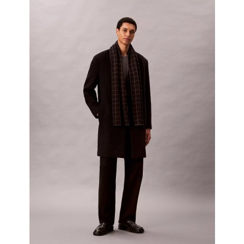 Check 格纹提花围巾