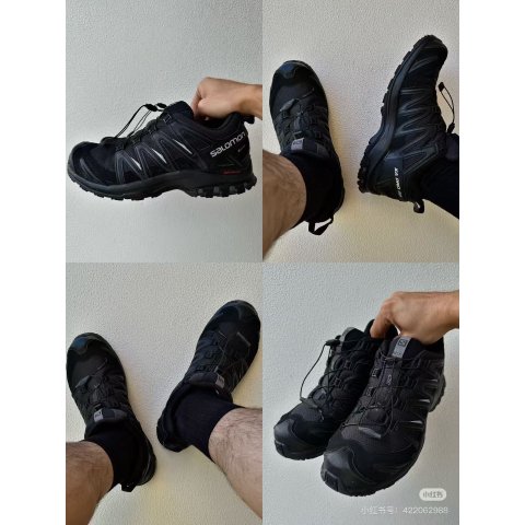 XA Pro 3D 黑色运动鞋