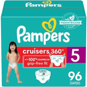 PampersPampers Cruisers 360°拉拉裤 5号 96片