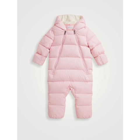 Down 连帽连体服