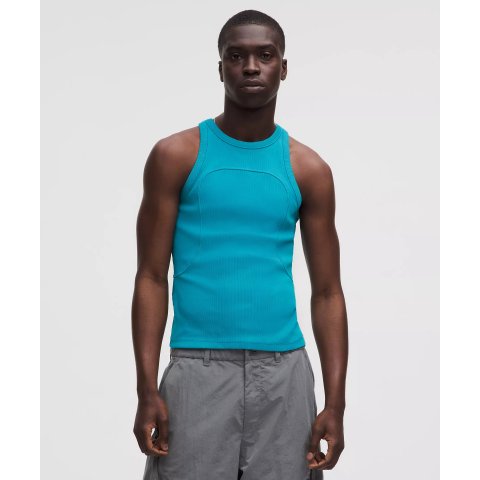 SLNSH 罗纹棉背心 紧身款