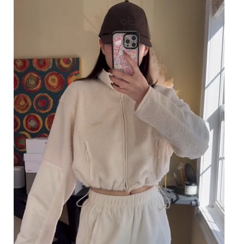 泰迪熊拉链外套 宽松版