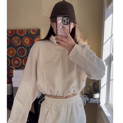 泰迪熊拉链外套 宽松版