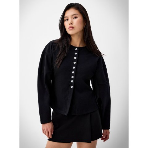 Voluminous 羊毛针织开衫