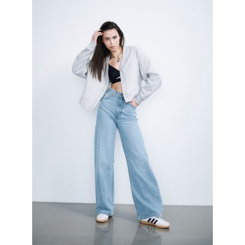 Ribcage 宽松牛仔裤