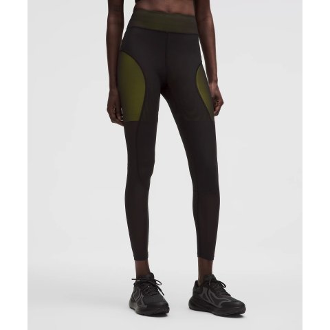 SLNSH 高腰网眼紧身裤 28英寸