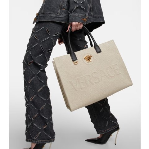 La Medusa 帆布托特包