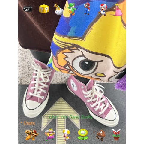 Converse All Star 高帮玫瑰粉