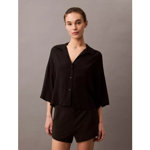 植物纤维垂感衬衫