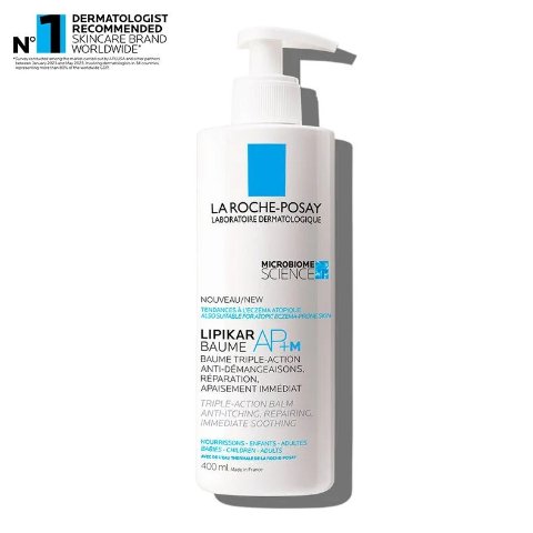 La Roche-Posay治湿疹干痒no.1LIPIKAR BAUME AP+M 身体乳400ml