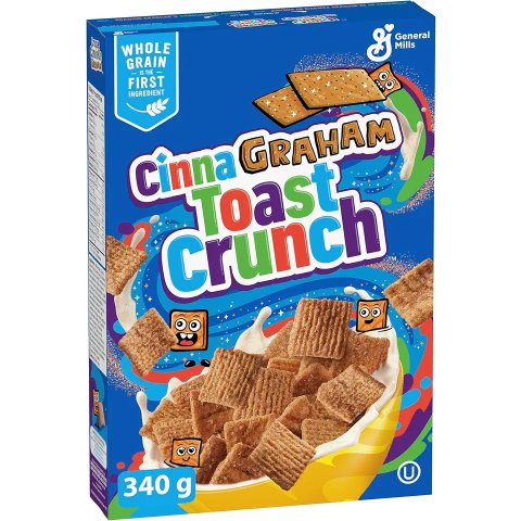Cinnamon Toast Crunch Cinnagraham 谷物脆 340克