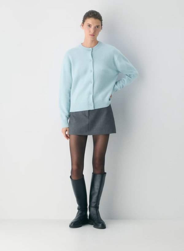 Essential 羊绒宽松开衫