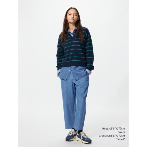 COTTON 休闲九分裤