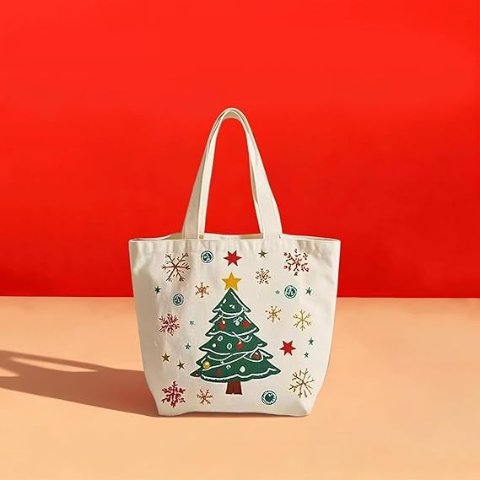 Premium 圣诞老人手提礼品袋 大号