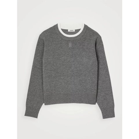 Contrast Collar 针织衫