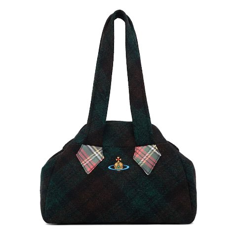 Yasmine 中号档案包 绿色