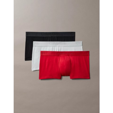  低腰男士内裤 黑色 3条装