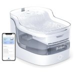 PETGUGU 智能无线泵猫咪饮水机 2L透明水箱 8层深度过滤