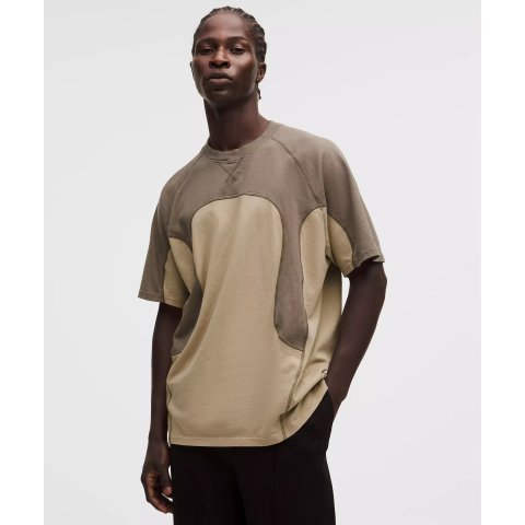 SLNSH 男士有机棉宽松T恤