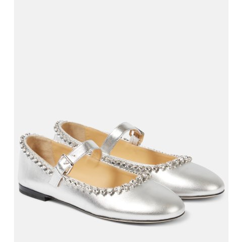 Audrey 真皮芭蕾平底鞋