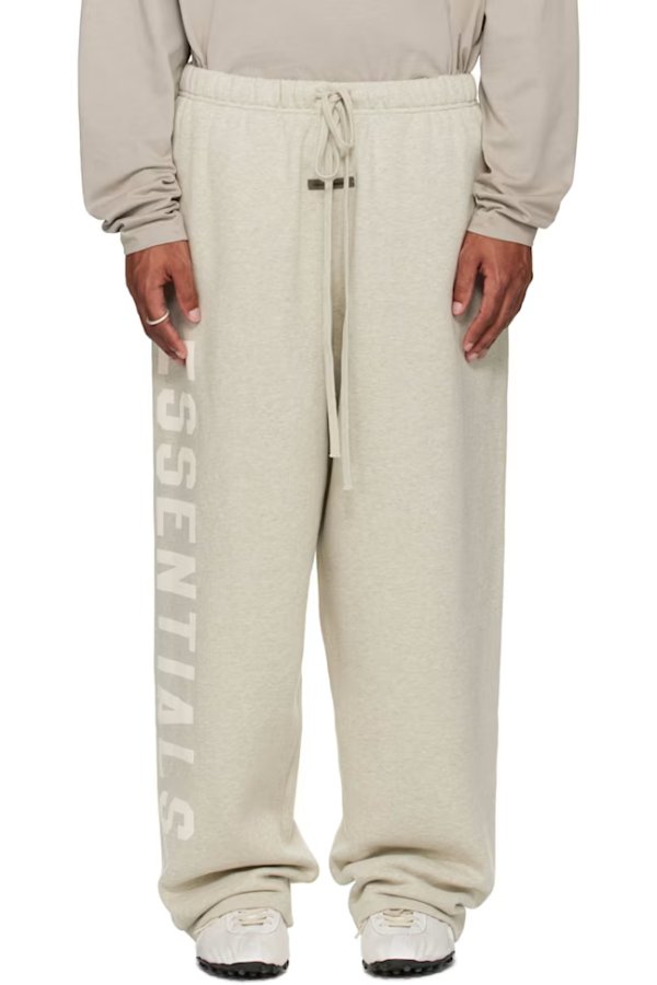 Lounge 抓绒卫裤 米色